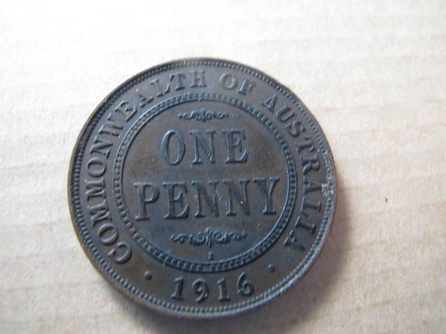 Australia- 1 Penny - 1916